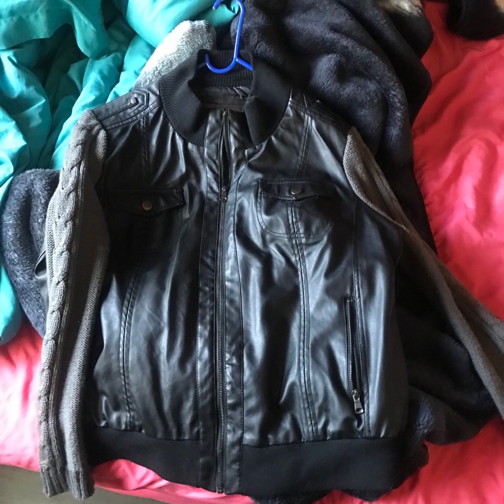 Leather jacket